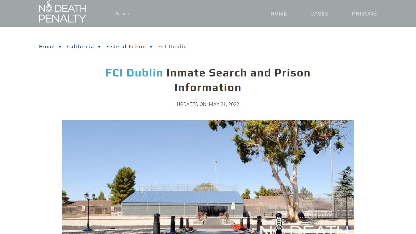 FCI Dublin Inmate Search, Visitation, Phone no. & Mailing ...